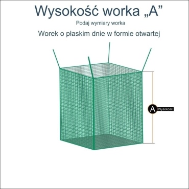 Worek Kwadratowy - 2x2/2