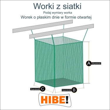 Worek Kwadratowy - 45x45/5