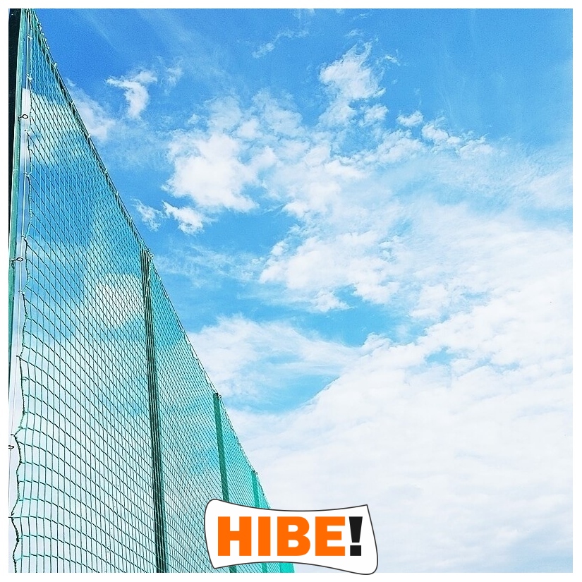 Piłkochwyt 4m wysokości   Siatka oczko 8x8cm   Grubość siatki 6mm