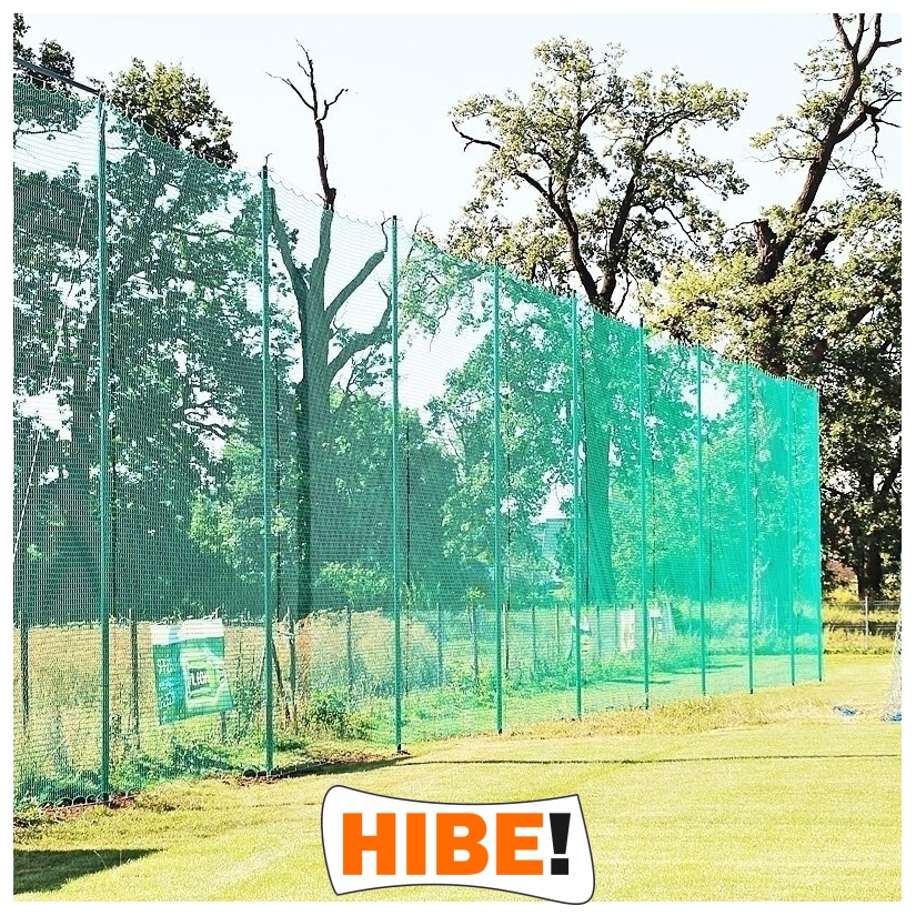 Piłkochwyt 5m wysokości   Siatka oczko 6x6cm   Grubość siatki 4mm