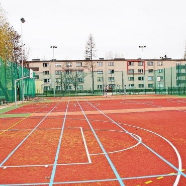 Piłkochwyt 6m wysokości   Siatka oczko 10x10cm   Grubość siatki 6mm