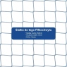 Piłkochwyt 4m wysokości   Siatka oczko 8x8cm   Grubość siatki 5mm
