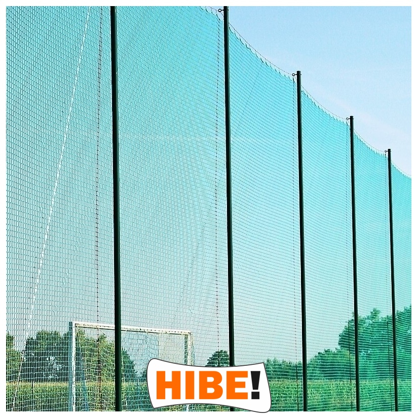 Piłkochwyt 5m wysokości   Siatka oczko 4,5x4,5cm   Grubość siatki 3mm