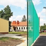 Piłkochwyt 5m wysokości   Siatka oczko 10x10cm   Grubość siatki 6mm