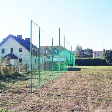 Piłkochwyt 6m wysokości   Siatka oczko 6x6cm   Grubość siatki 4mm