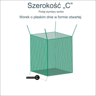 Worek Kwadratowy - 2x2/2